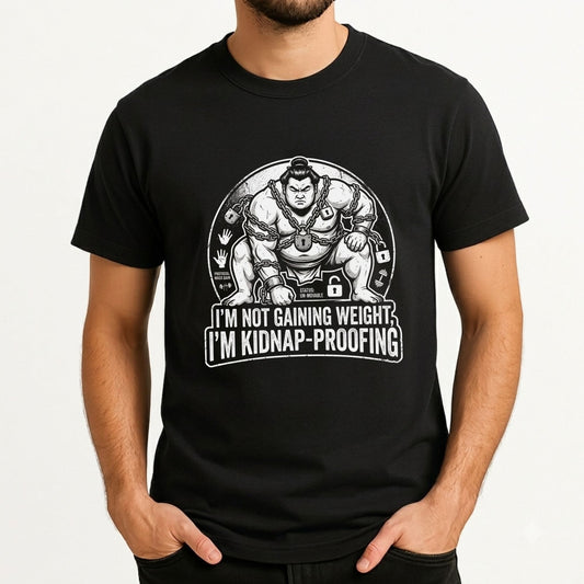 I'm Not Gaining Weight, I'm Kidnap-Proofing T-Shirt