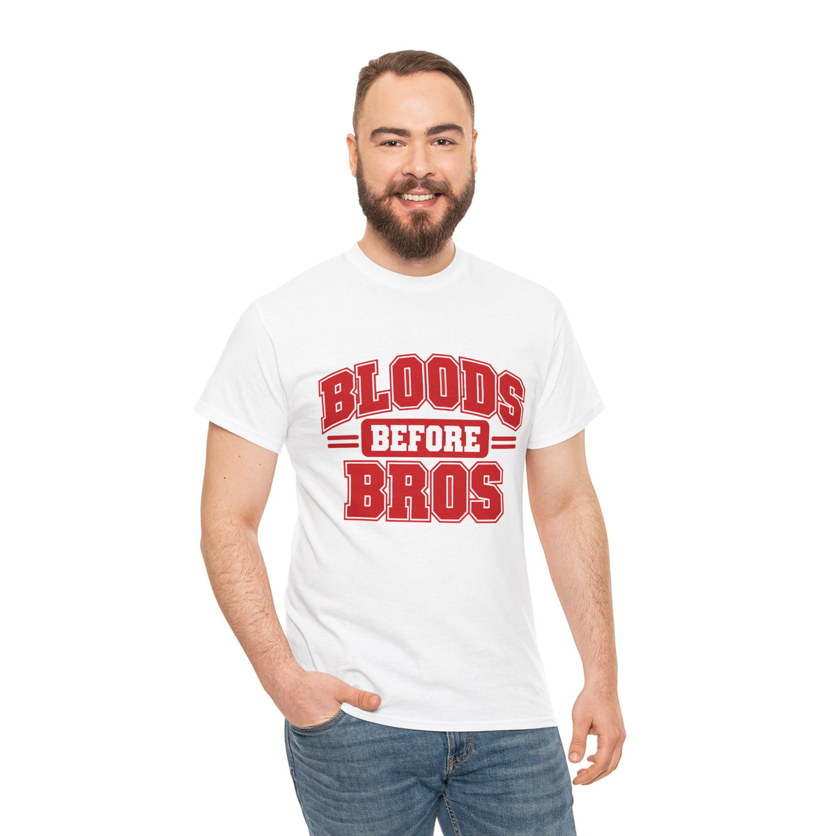 Sydney Swans T-Shirt | Bloods Before Bros Funny AFL Fan Tee