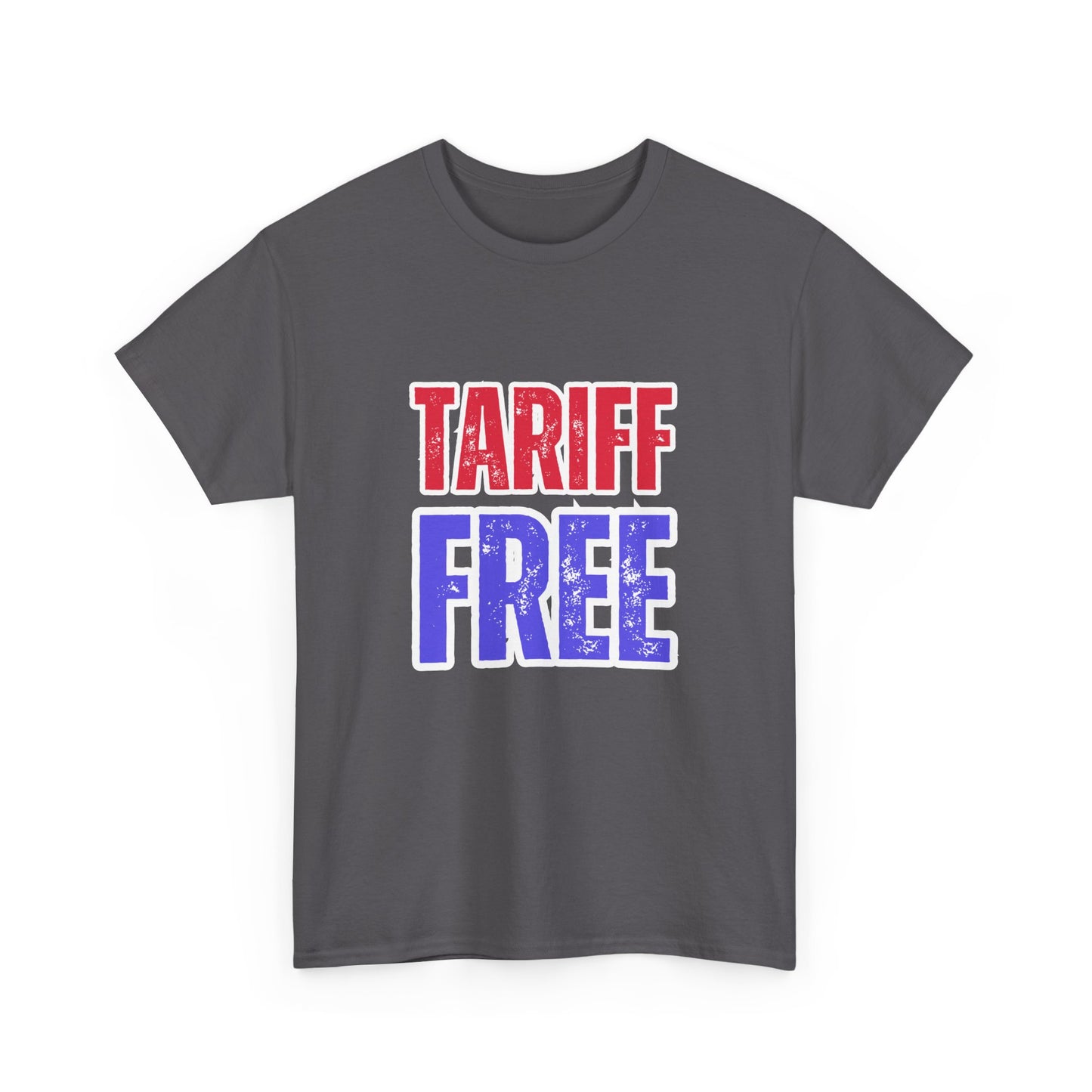 Funny anti-Trump trade policy t-shirt with Tariff Free text