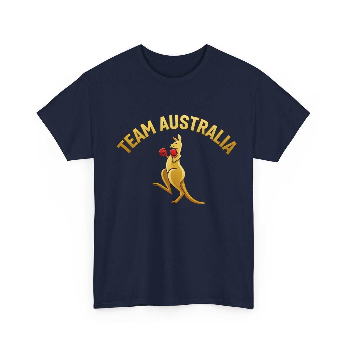 Aussie boxing kangaroo Team Australia supporter shirt for winter games fans