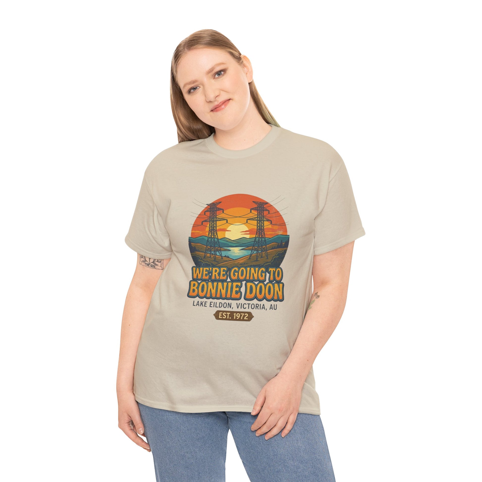 Funny Australian nostalgia shirt Bonnie Doon holiday quote tee