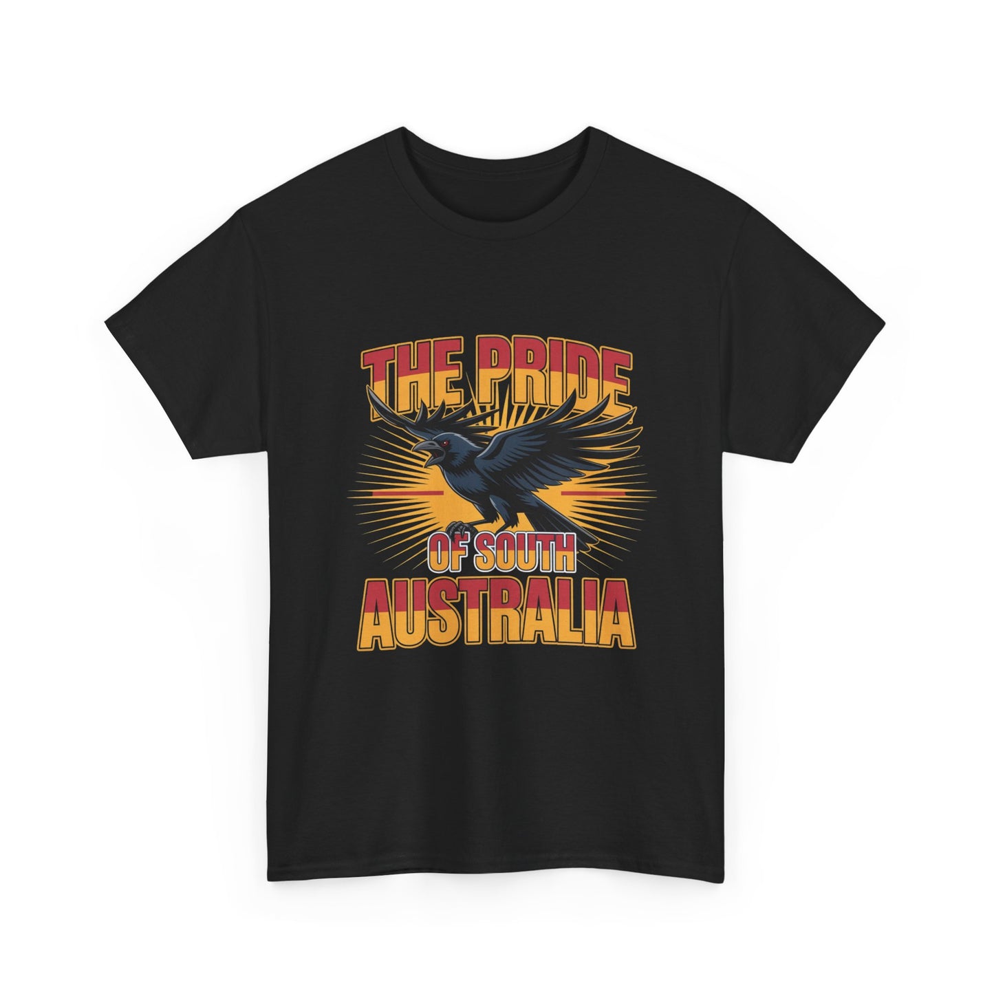 South Australia pride shirt with crow design for Crows fans