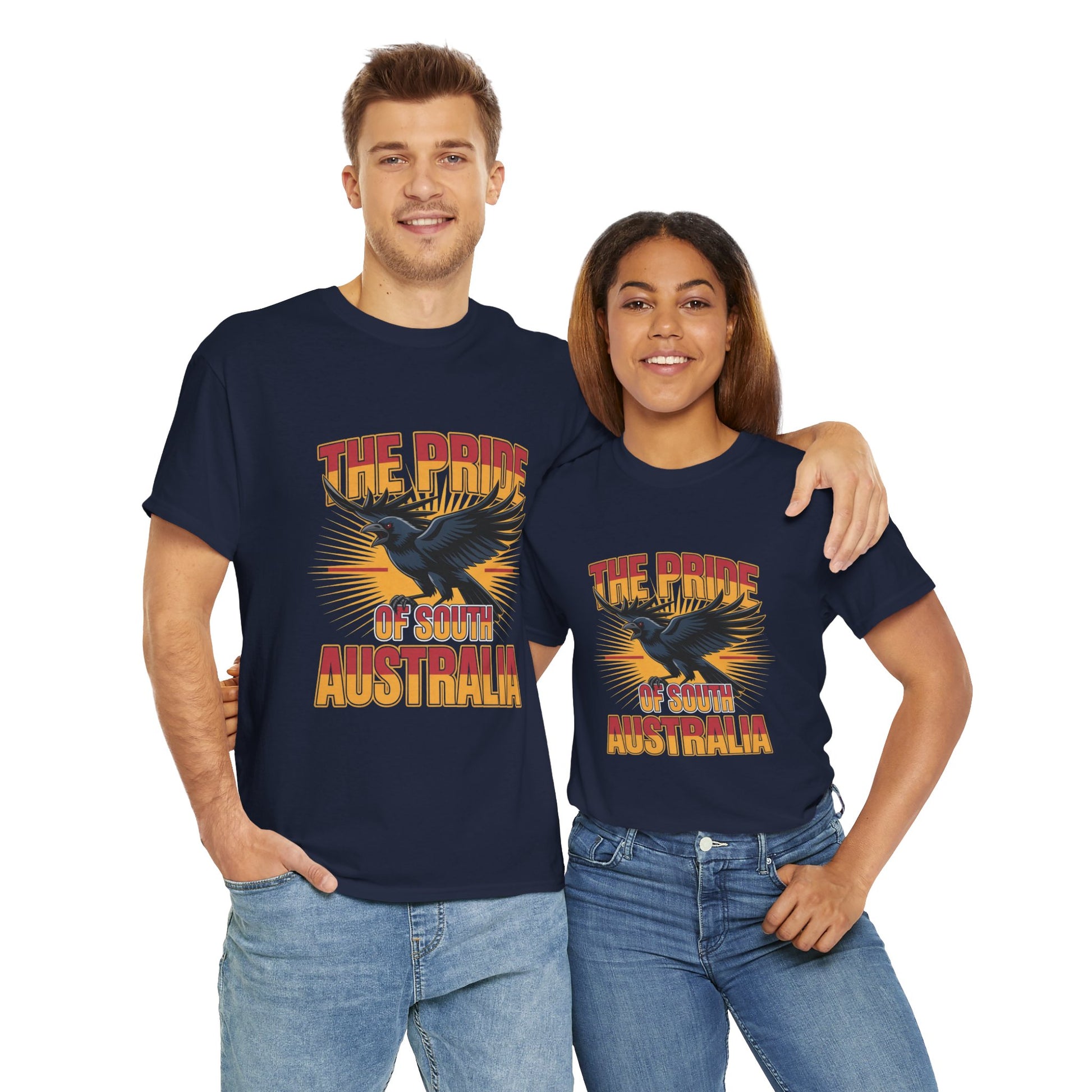 Adelaide Crows AFL merch shirt with iconic SA slogan
