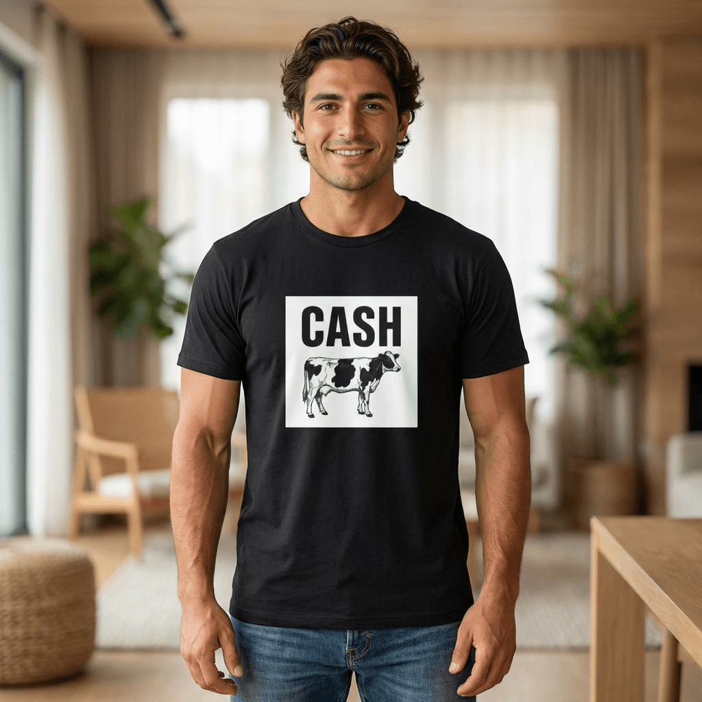 Todd Sampson Cash Cow t-shirt Gruen TV show
