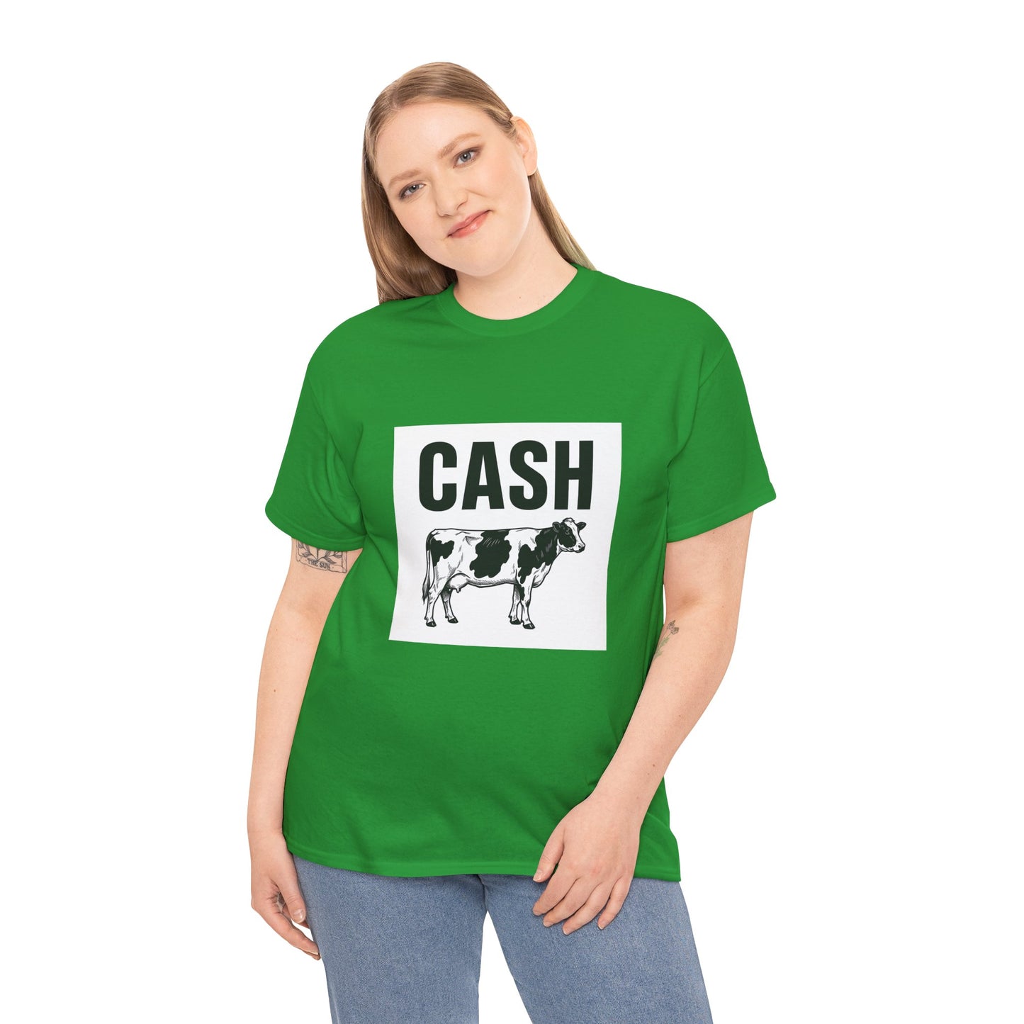 marketing humour t-shirt cash cow design