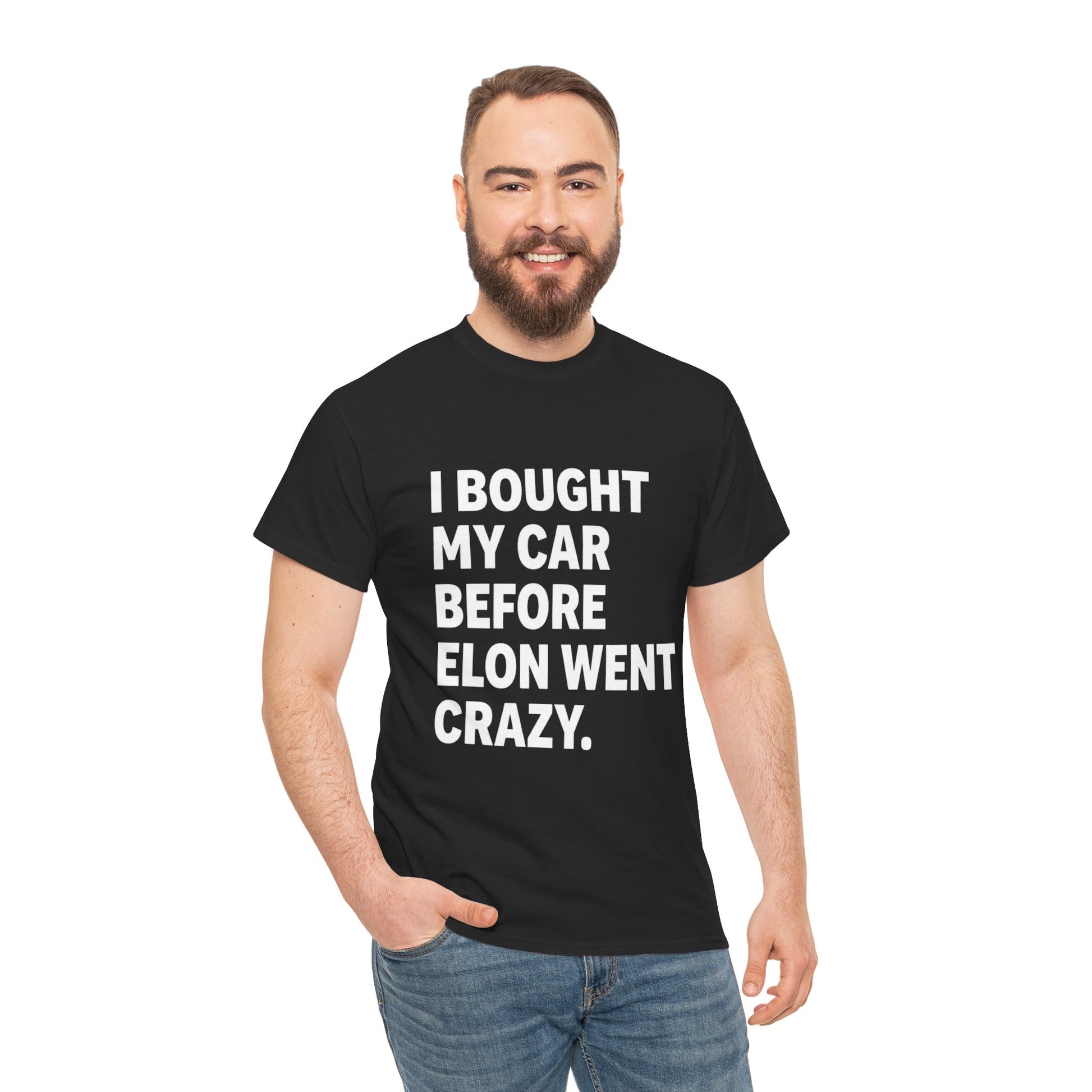 Todd Sampson inspired novelty tee for Tesla owners with a sense of humour