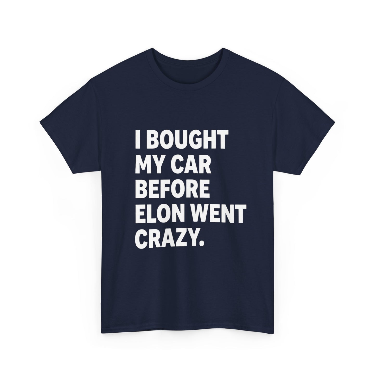 Satirical Elon Musk inspired t-shirt for fans of Gruen and pop culture humour