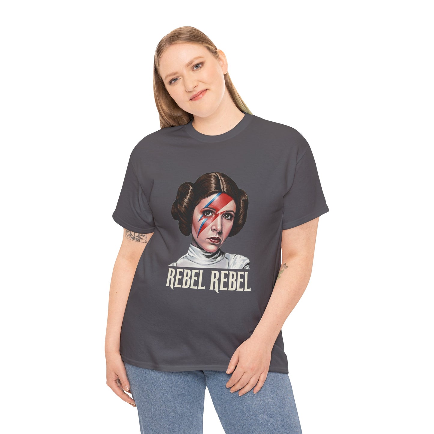 Todd Sampson's Princess Leia x David Bowie 'Rebel Rebel' T-Shirt