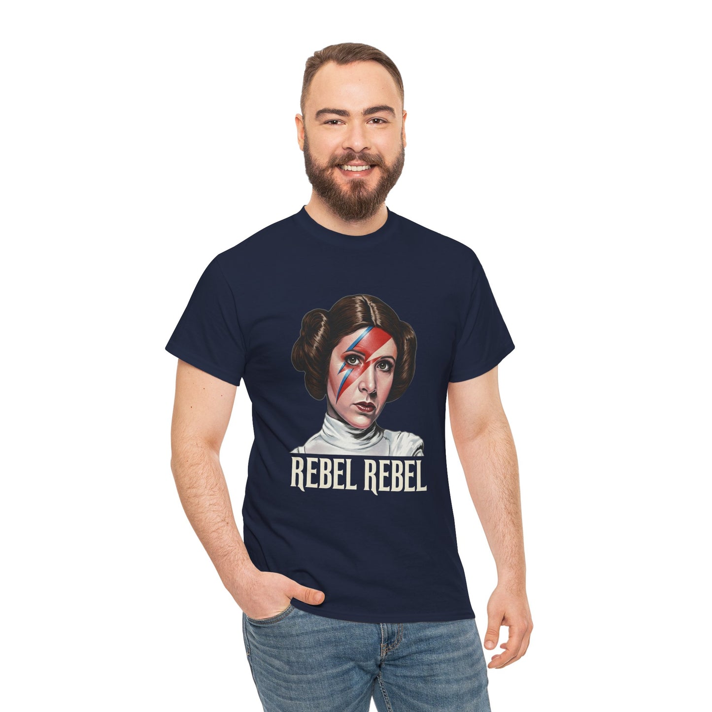 Todd Sampson's Princess Leia x David Bowie 'Rebel Rebel' T-Shirt