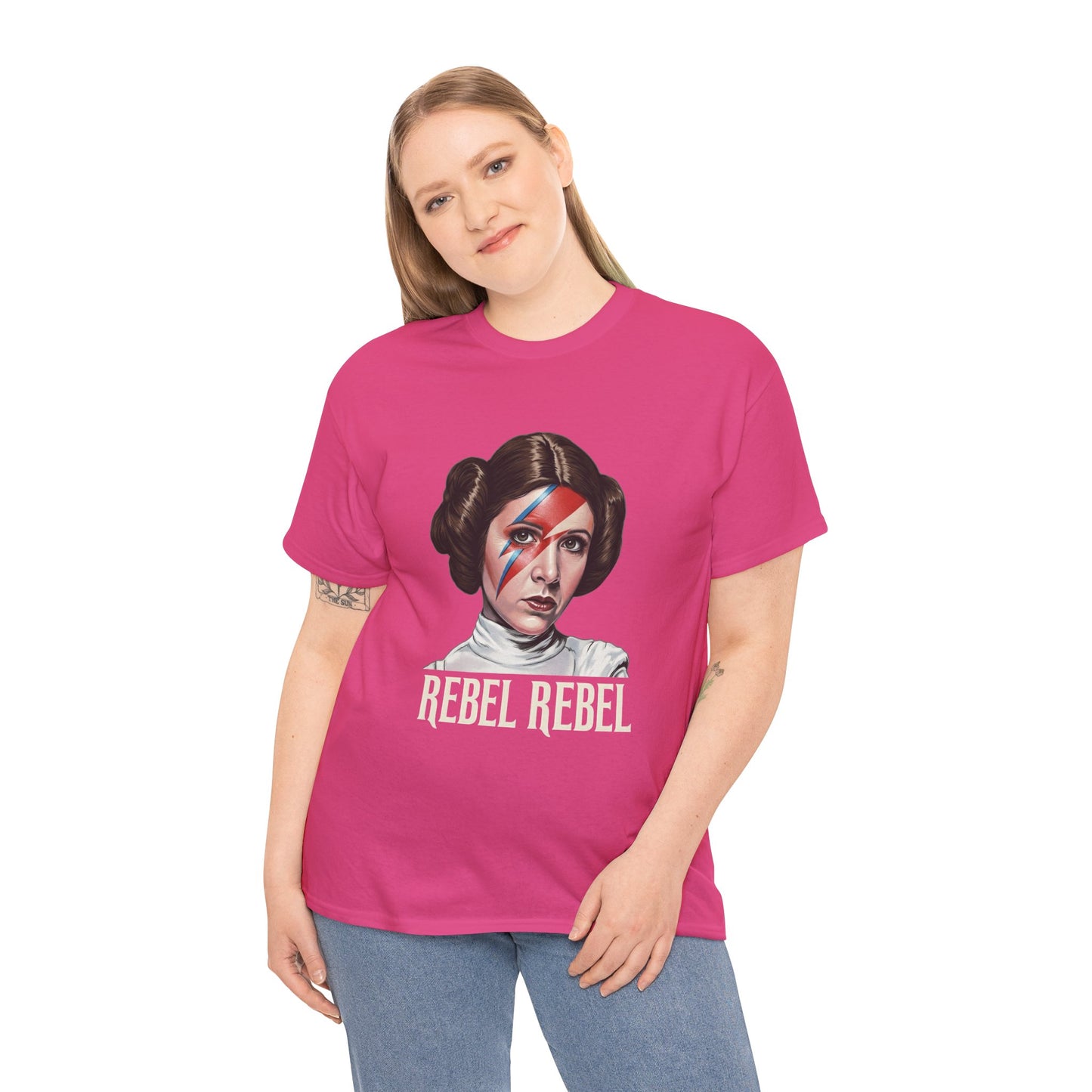 Todd Sampson's Princess Leia x David Bowie 'Rebel Rebel' T-Shirt