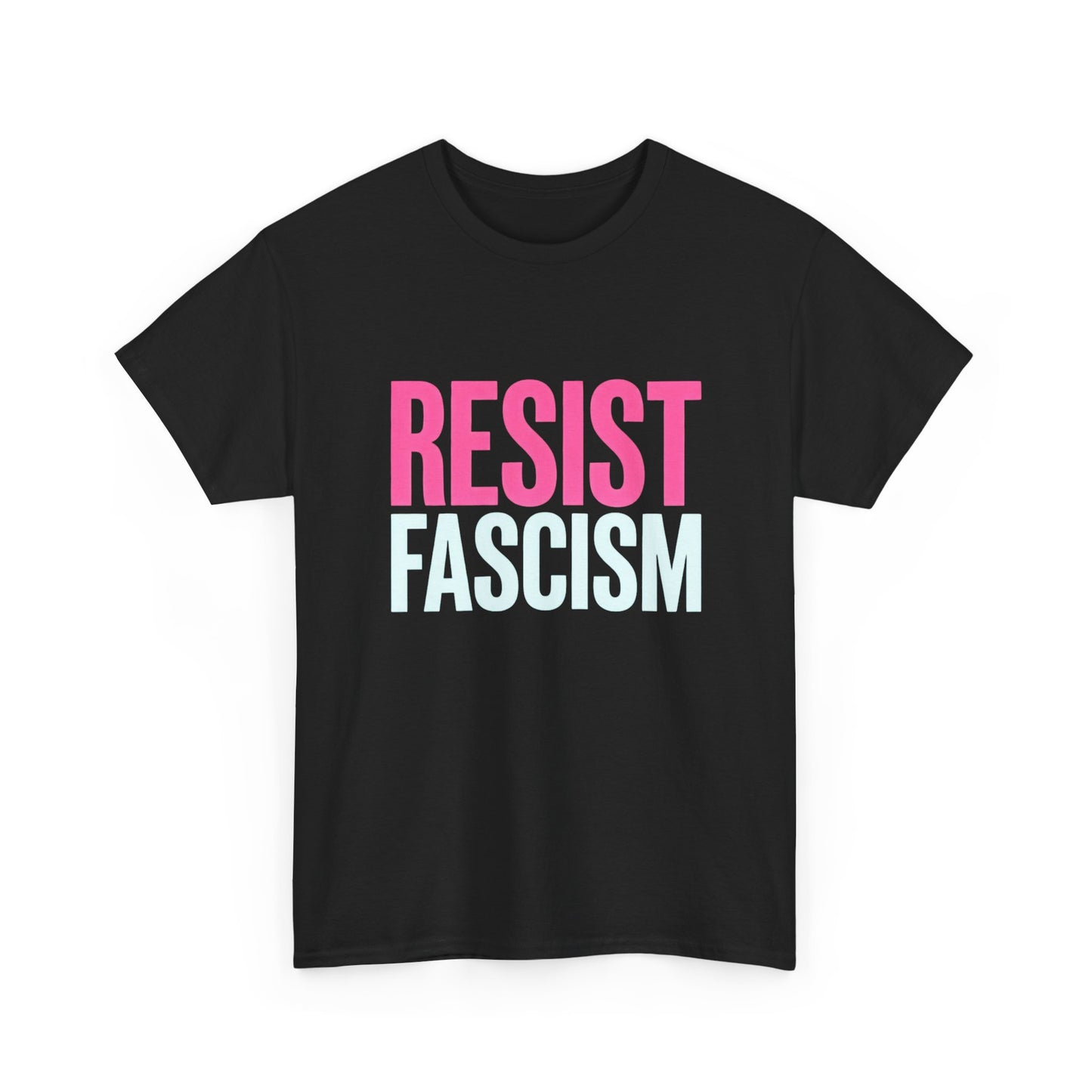 Resist Fascism t-shirt inspired by Todd Sampson on Gruen