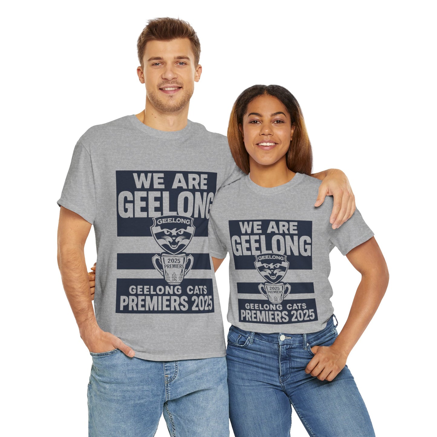 We Are Geelong – Cats Premiers 2025 T-Shirt | AFL Premiership Cup Edition