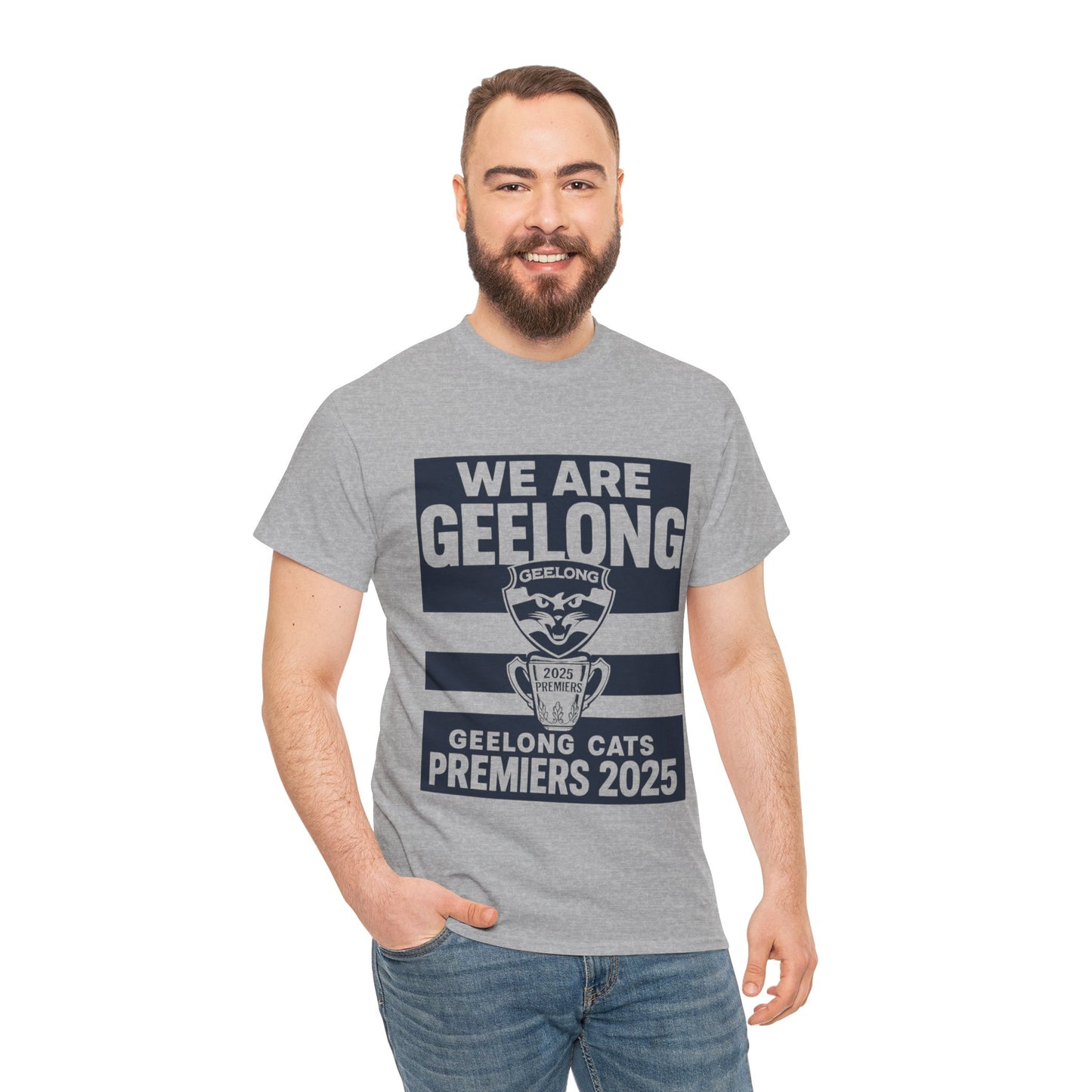 We Are Geelong – Cats Premiers 2025 T-Shirt | AFL Premiership Cup Edition