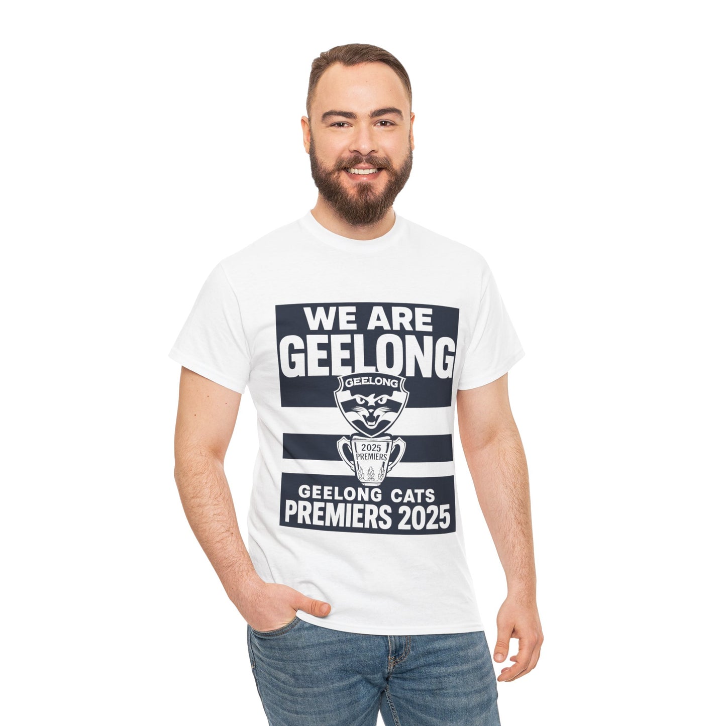 We Are Geelong – Cats Premiers 2025 T-Shirt | AFL Premiership Cup Edition