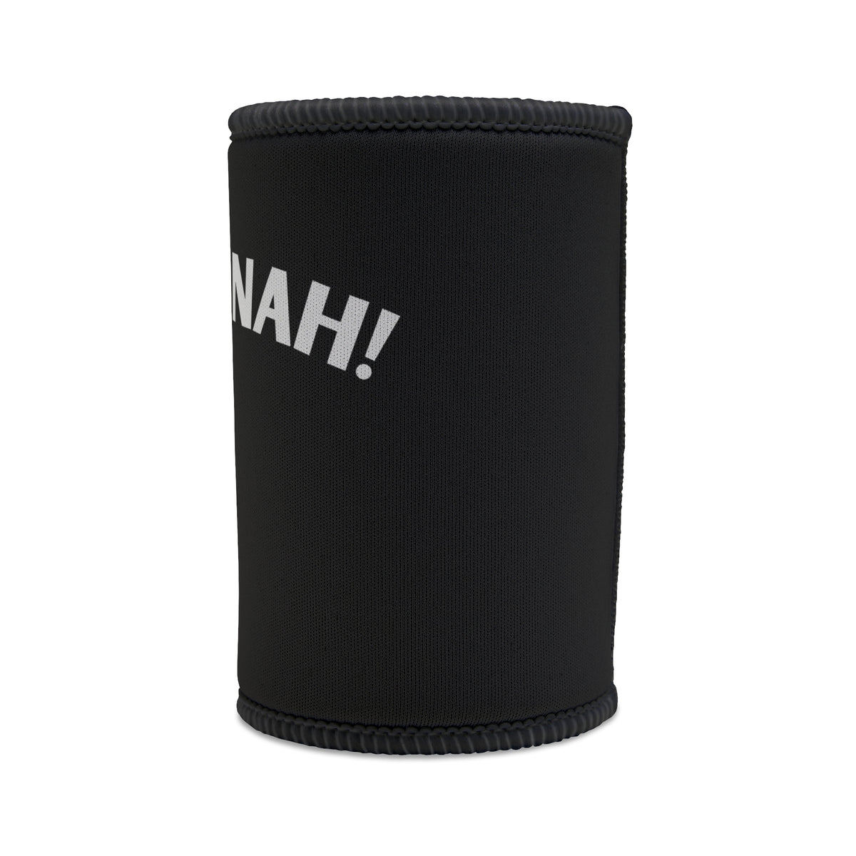 Yeah, Nah! Black Stubby Holder | Funny Aussie Beer Cooler