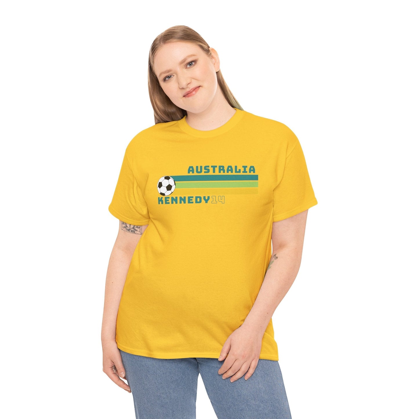 Celebrate Alanna Kennedy’s World Cup success with this vintage-style Matildas tee