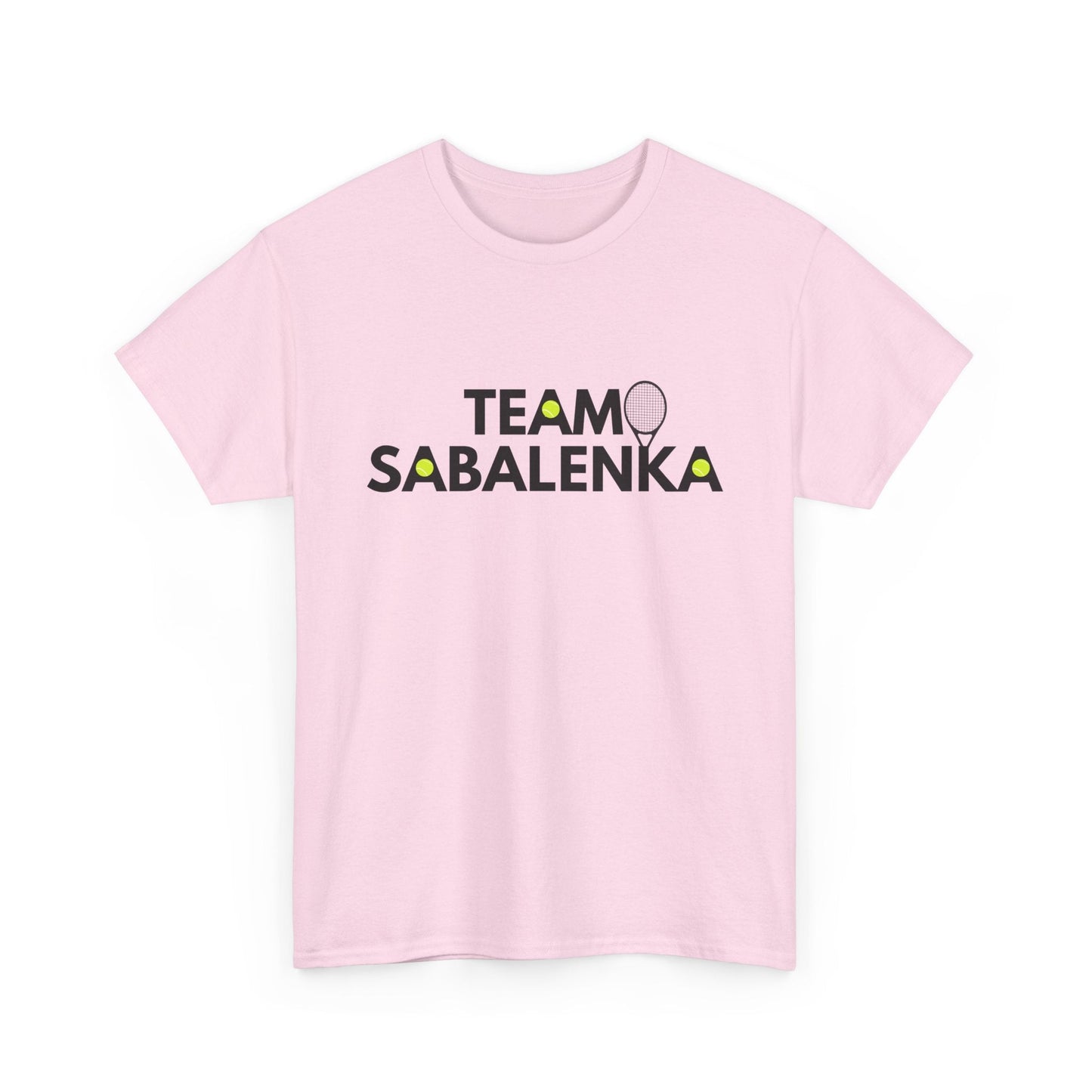 Team Sabalenko' t-shirt, perfect for WTA tennis fans and those cheering for Aryna Sabalenko on the court