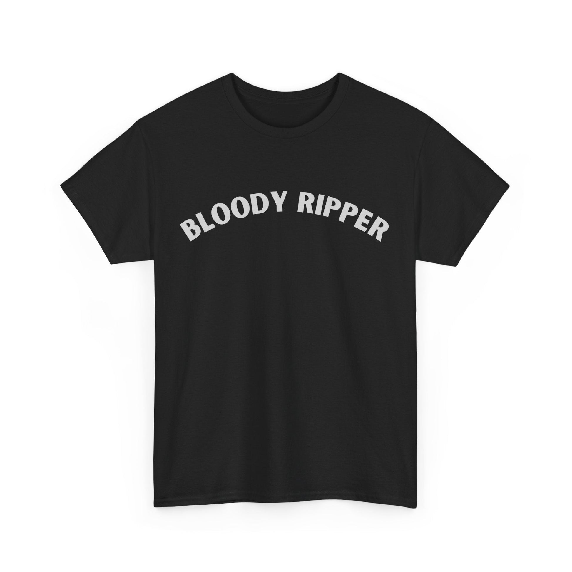 Funny Australian expression tee featuring "Bloody Ripper"