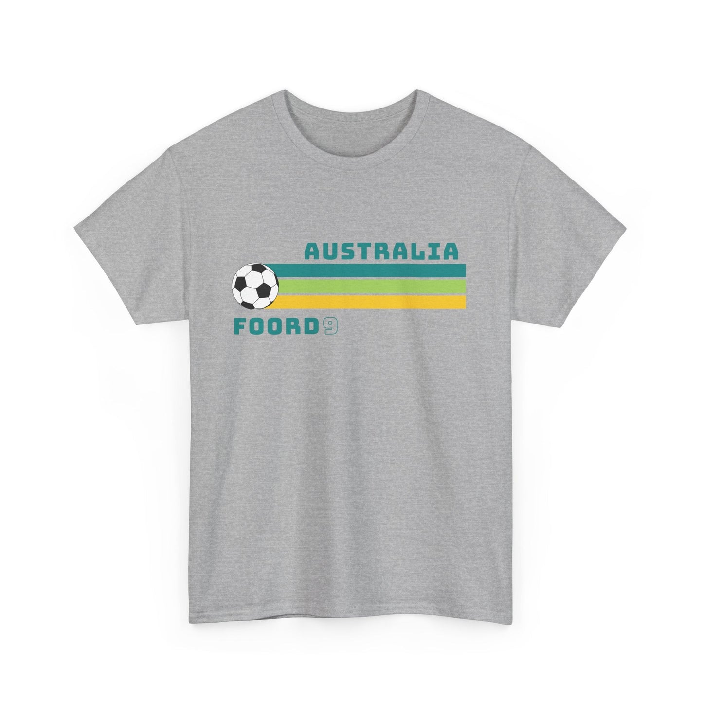 Gift idea for football fans — Caitlin Foord retro Matildas t-shirt celebrating her achievements