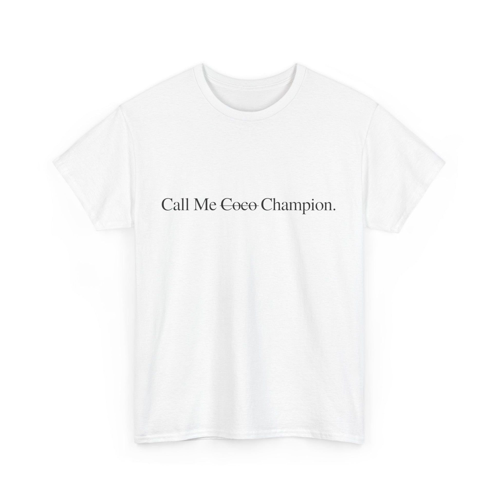 Coco Gauff US Open Champion t-shirt, perfect for tennis fans supporting the rising star.