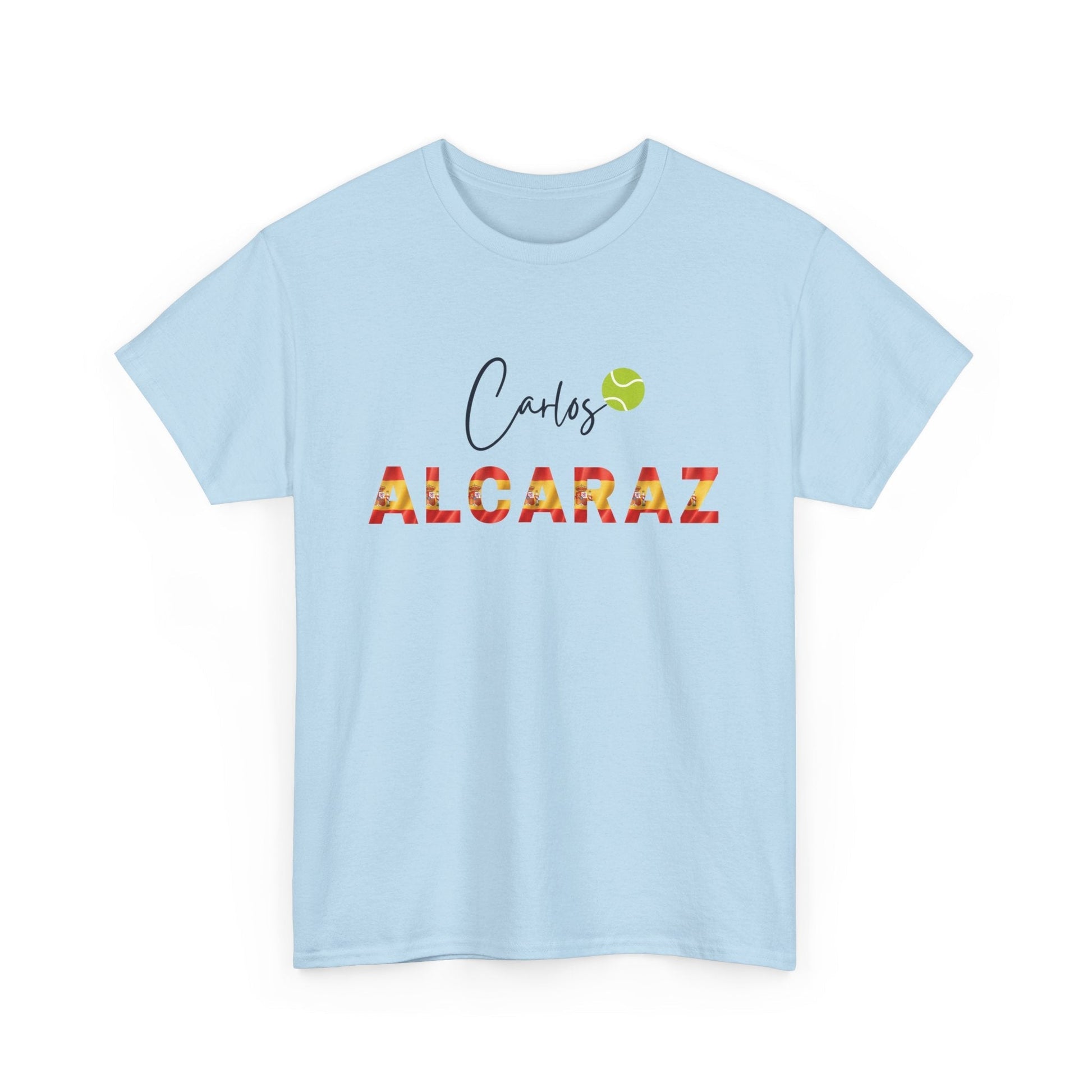 Carlos Alcaraz signature tennis t-shirt for fans of the Spanish star
