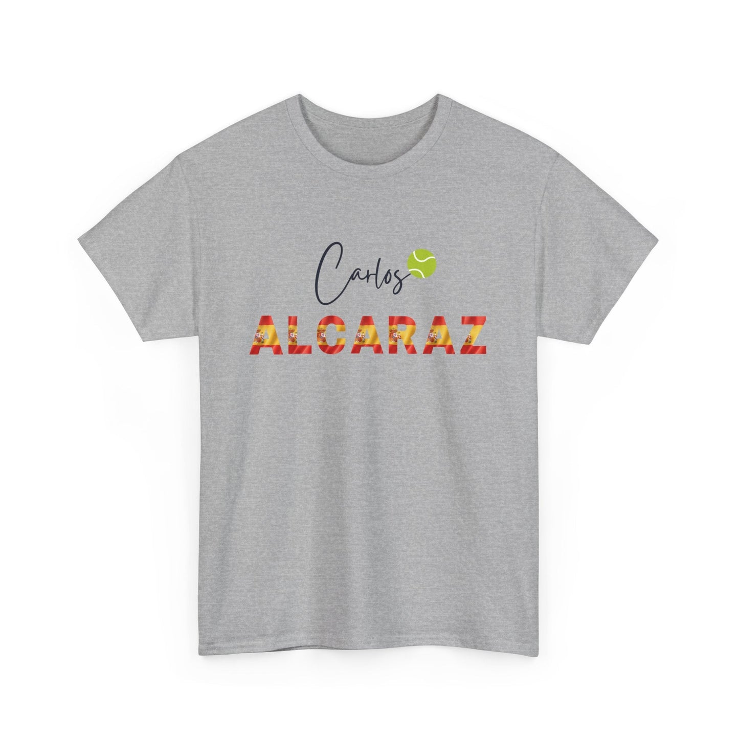 Support Carlos Alcaraz with this stylish tennis t-shirt featuring his name