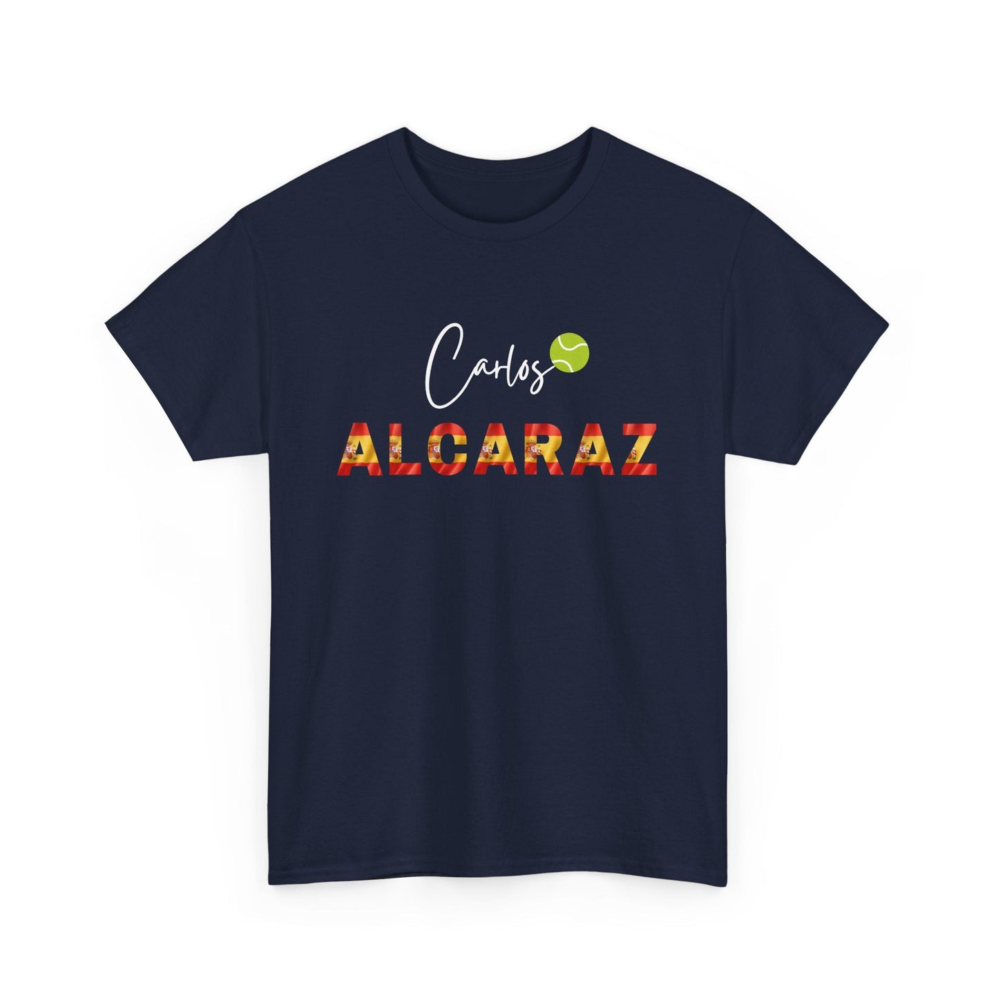 Tennis supporter tee celebrating Carlos Alcaraz and his Grand Slam win