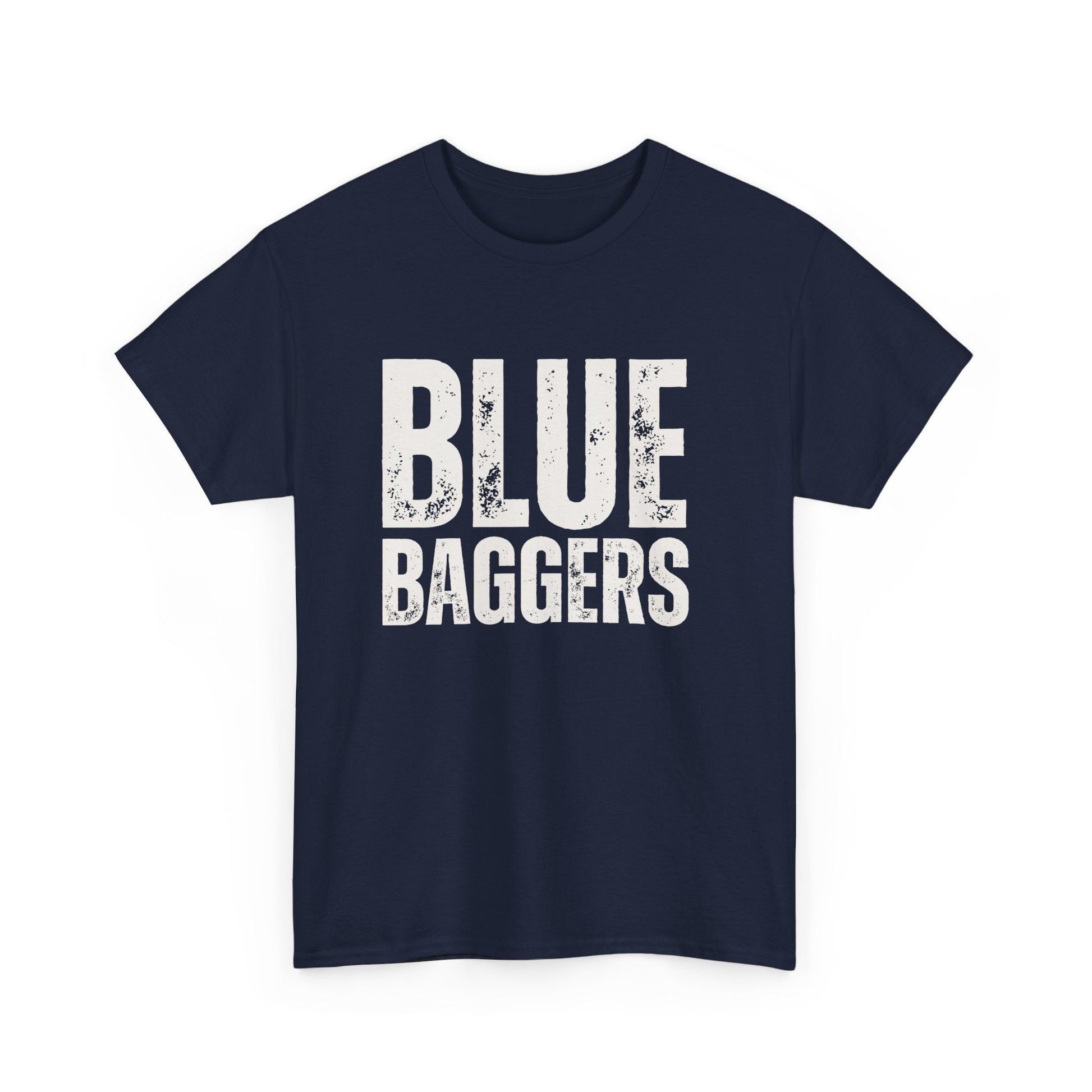 Support the mighty Carlton Blues in this bold Blue Baggers fan tee