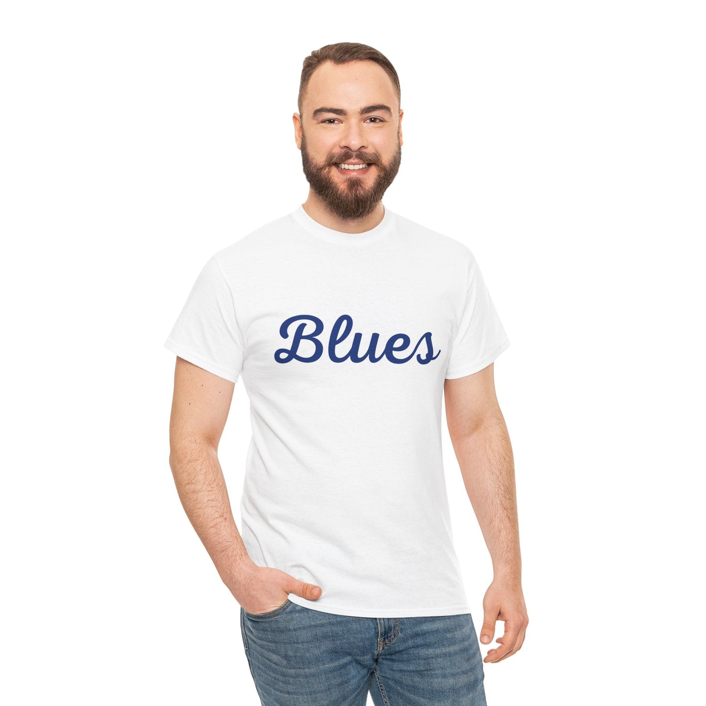 Unisex Carlton Blues t-shirt showcasing team pride and colours