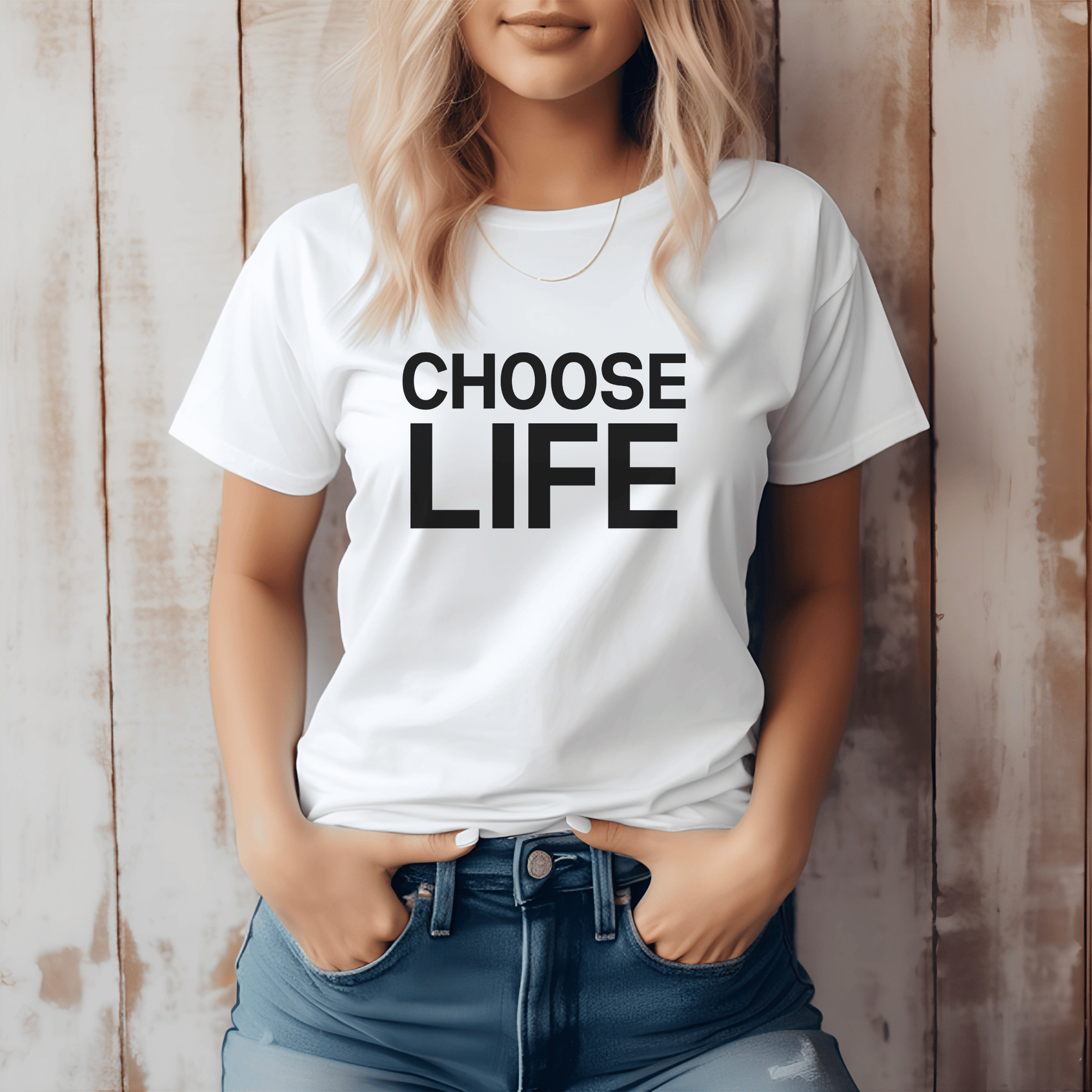 Choose Life T-Shirt – Iconic 80s Wham! George Michael Fan Tee