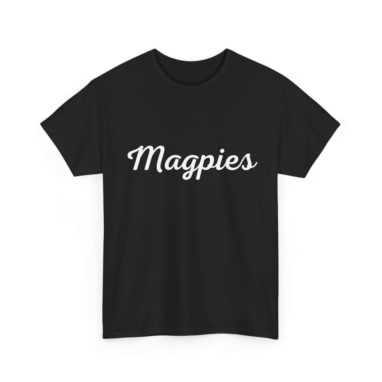 AFL fan tee featuring Magpies design for Collingwood supporter
