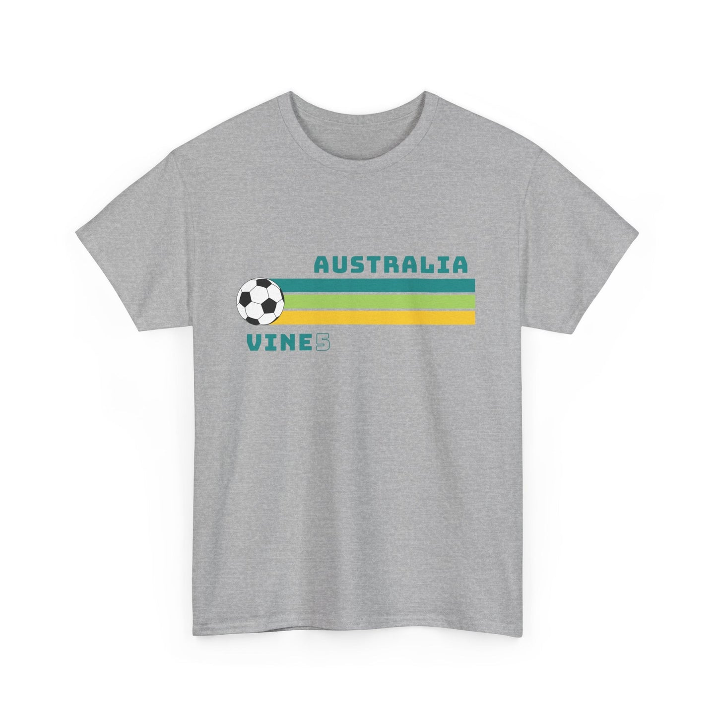 Matildas Fan Shirt – Vine Name and Number in Classic Retro Style