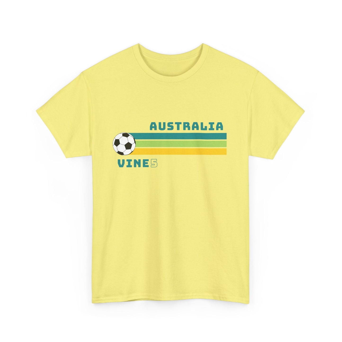 Retro Vine T-Shirt – Matildas Soccer Fan Apparel with Player Number