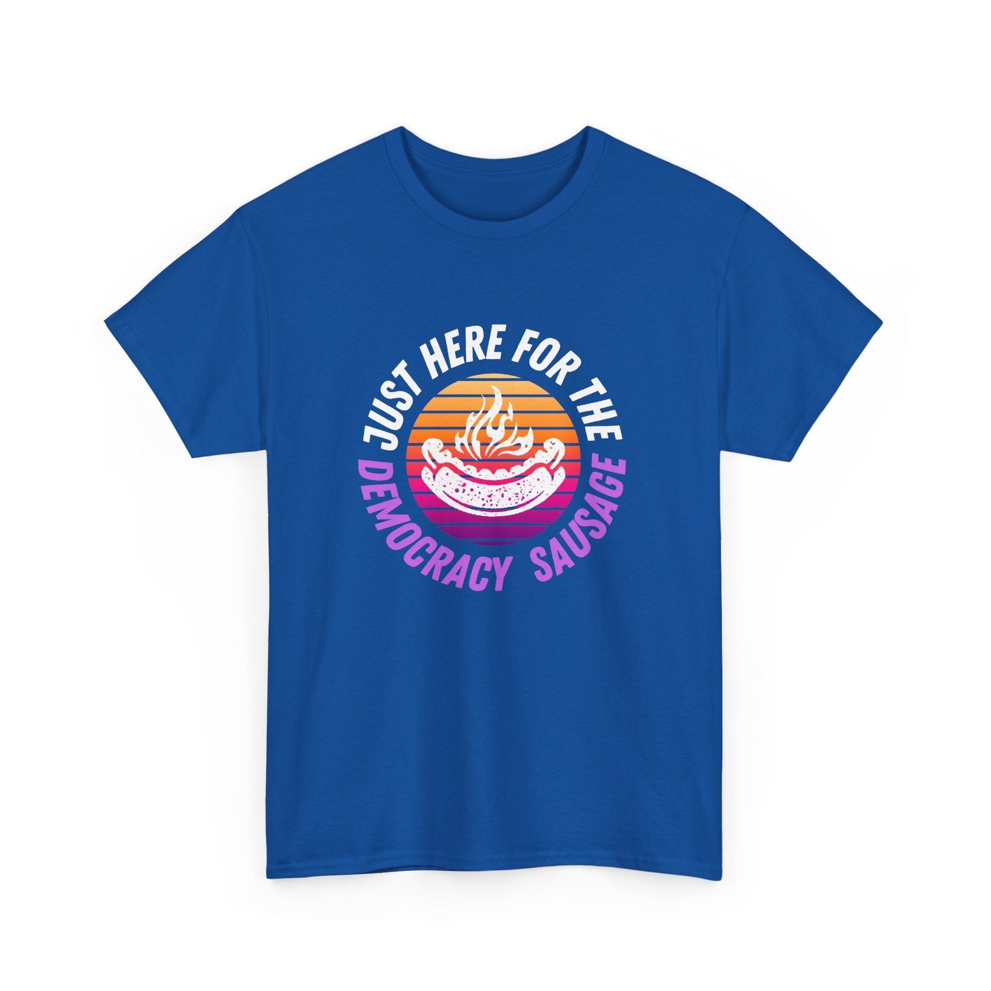 Celebrate Australian voting day with Democracy Sausage t-shirt and fun sausage design