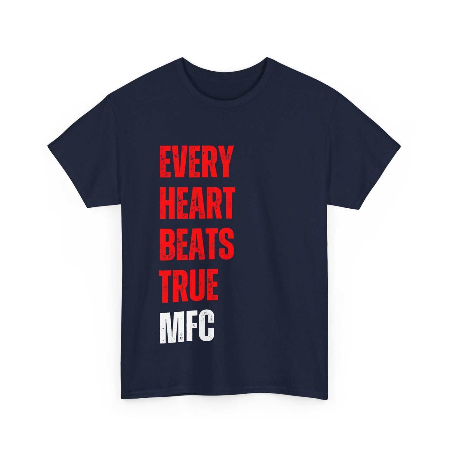Supporter tee featuring Every Heart Beats True for Melbourne Demons fans