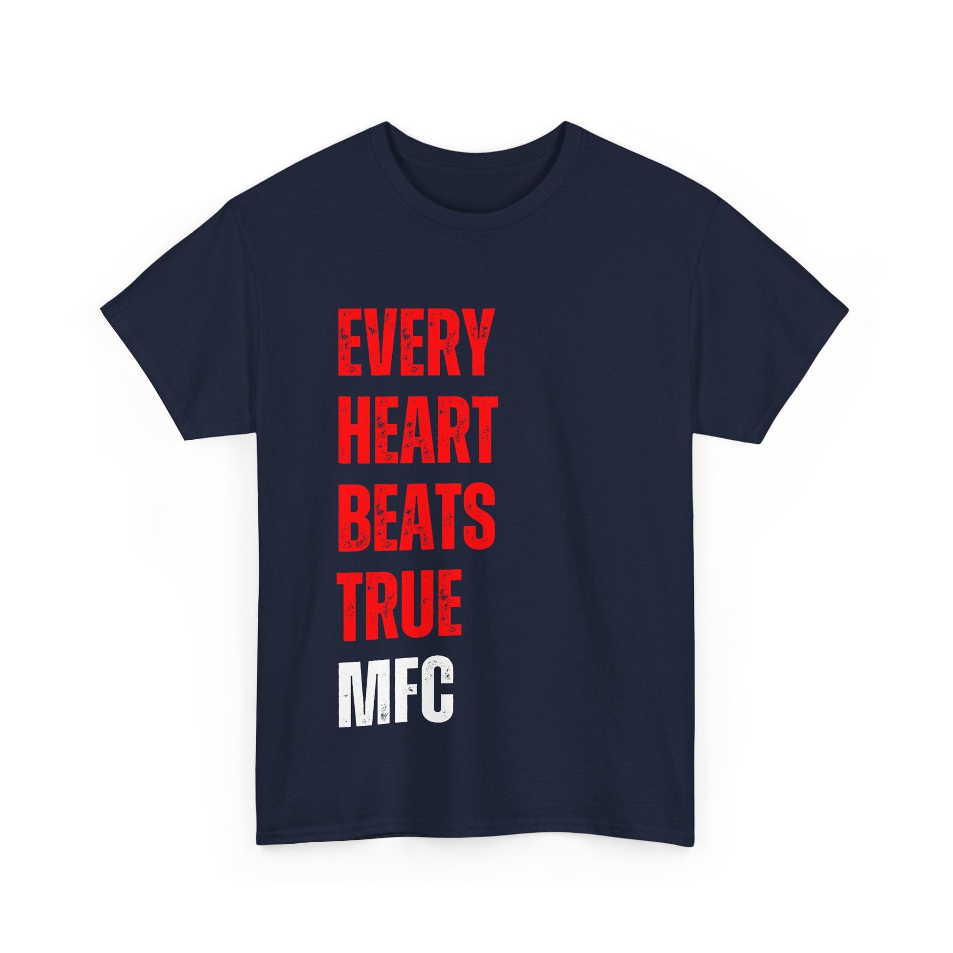 Supporter tee featuring Every Heart Beats True for Melbourne Demons fans
