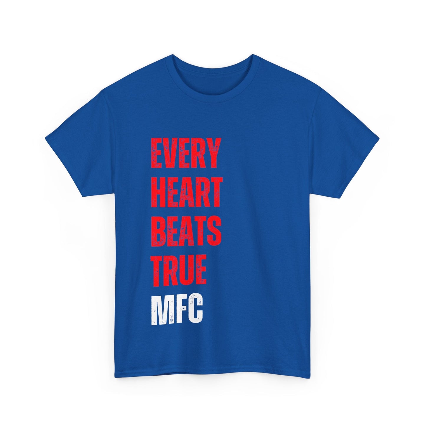 Every Heart Beats True fan shirt celebrating Melbourne Demons spirit