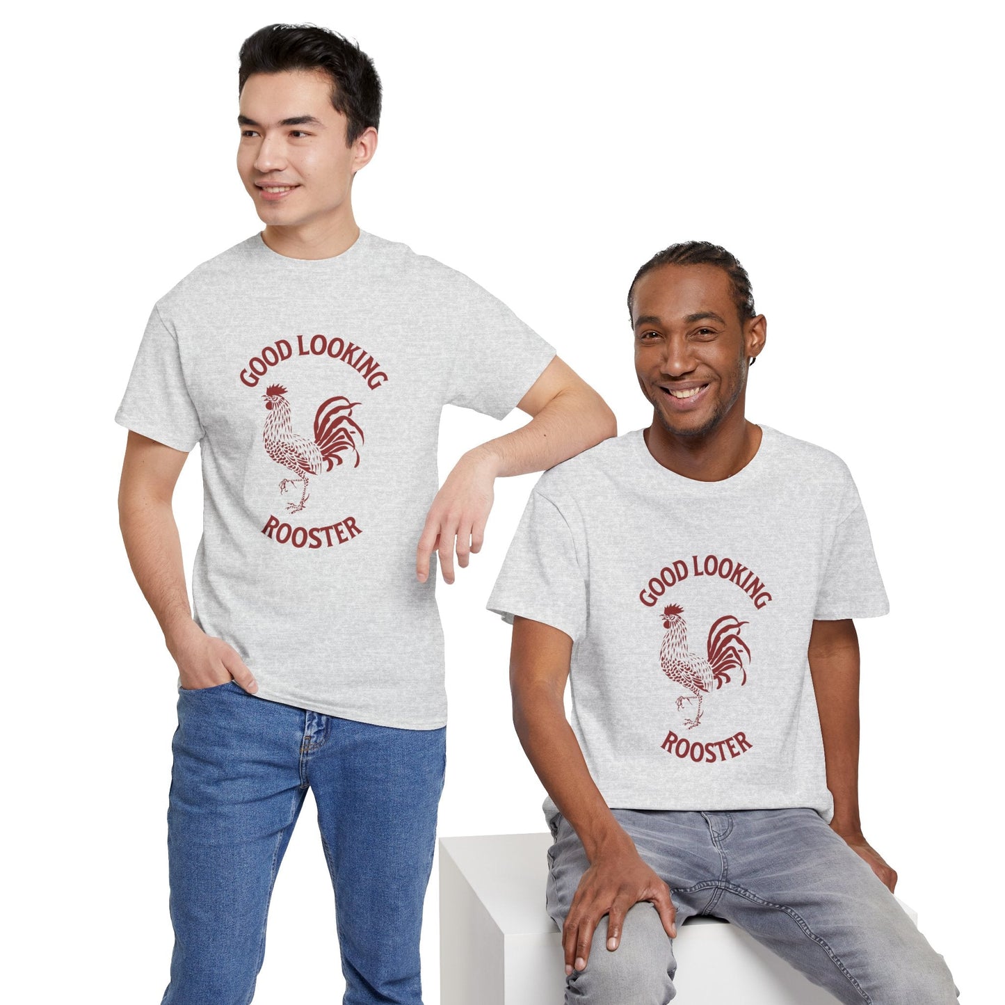 Outback humour t-shirt with fun Aussie compliment phrase