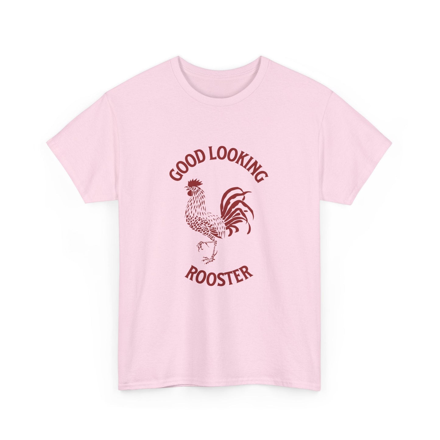 "Good Looking Rooster" t-shirt with classic Aussie expression