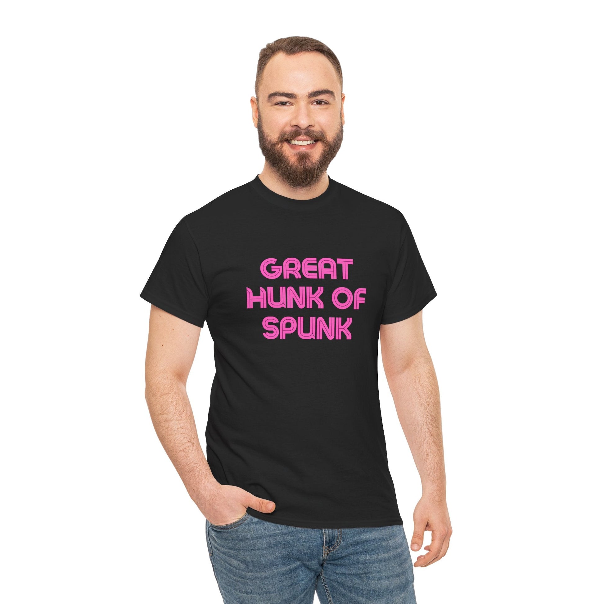 Great hunk of spunk Kath and Kim t-shirt - Destination GiftsT-ShirtPrintify