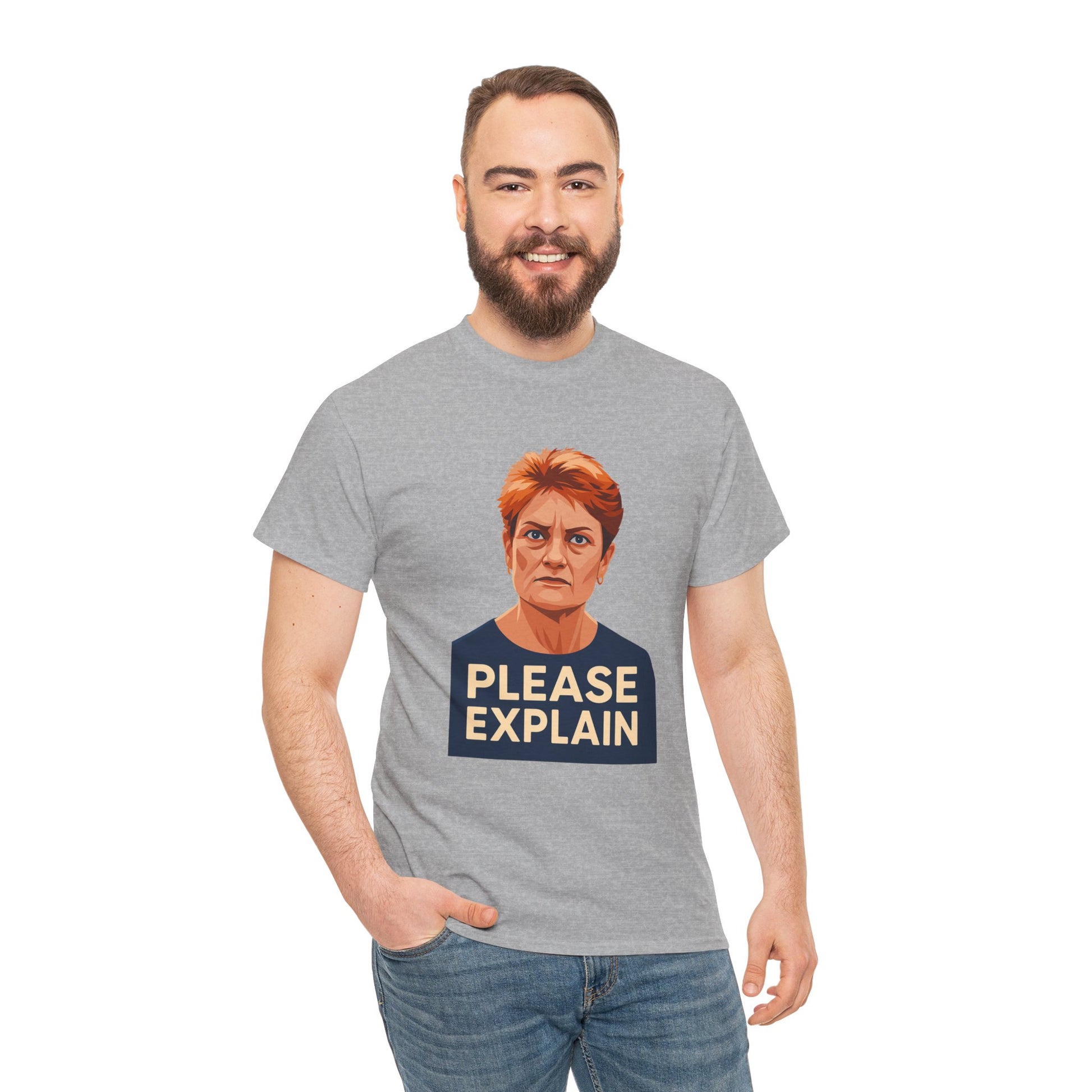 Aussie meme shirt with Pauline Hanson and political humour