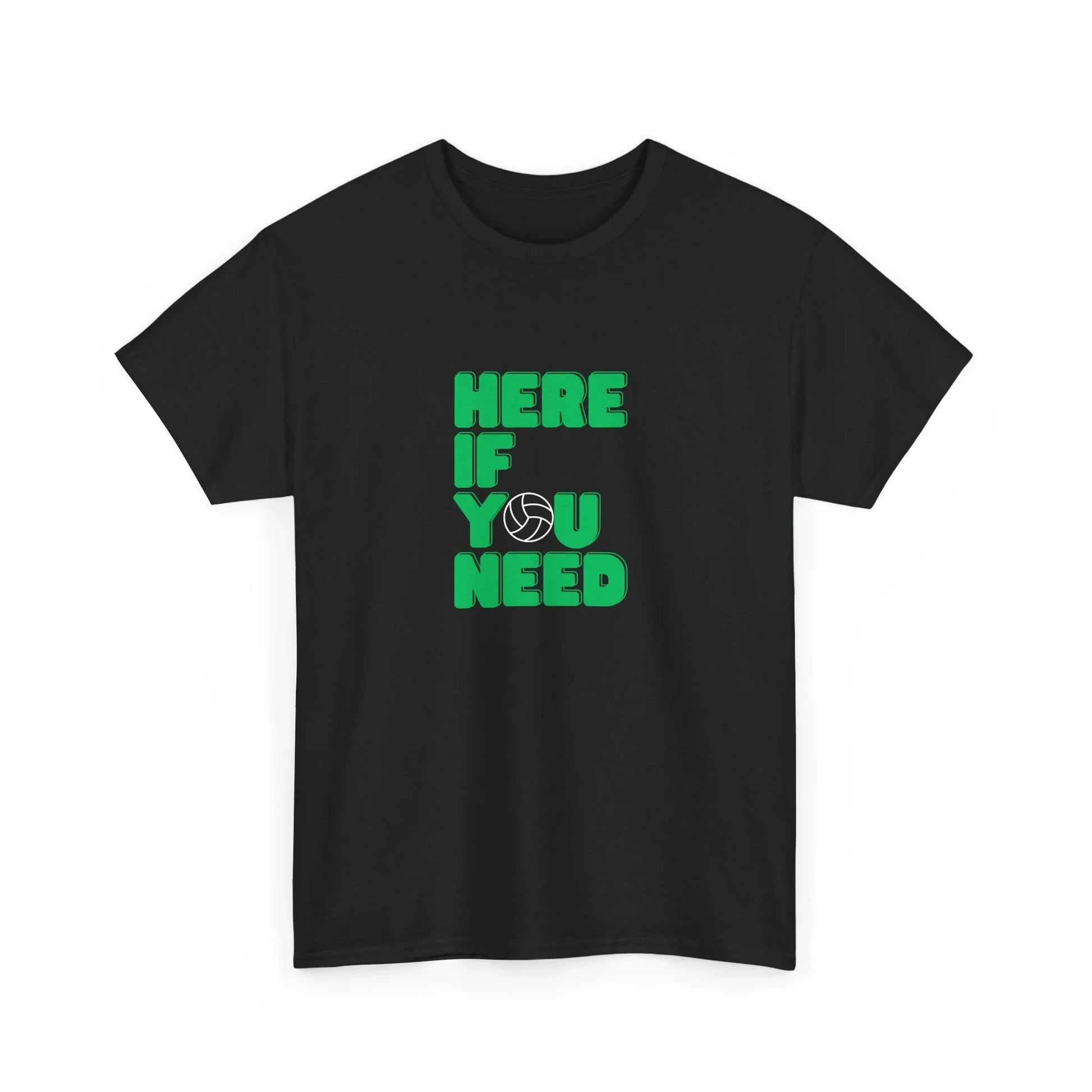 Sharon-inspired netball tee saying 'Here if you need' – hilarious gift for netball players and teams