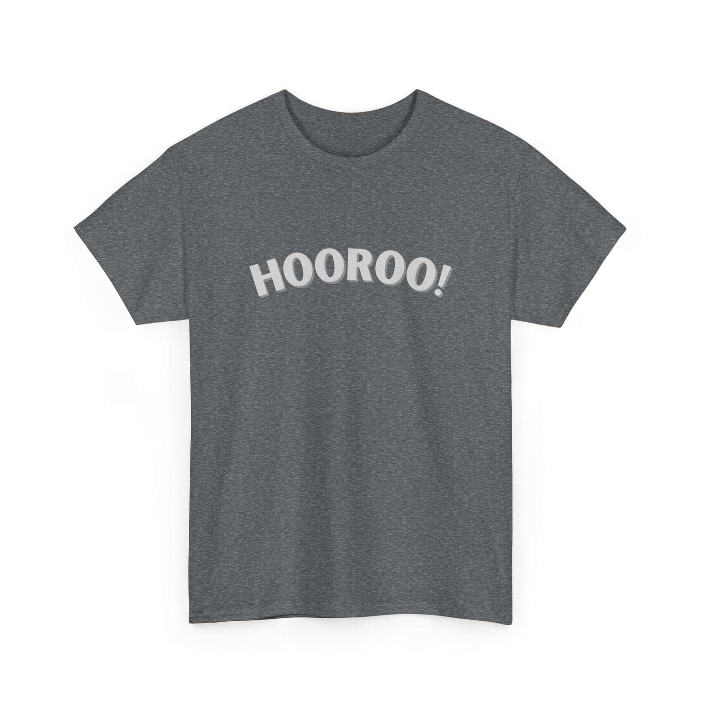 Funny 'Hooroo' tee for Aussies and tourists who love classic Aussie goodbyes