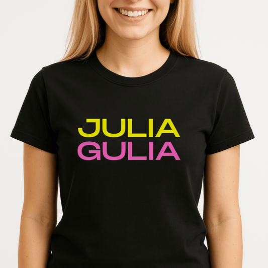 Drew Barrymore movie tee – classic Julia Gulia moment