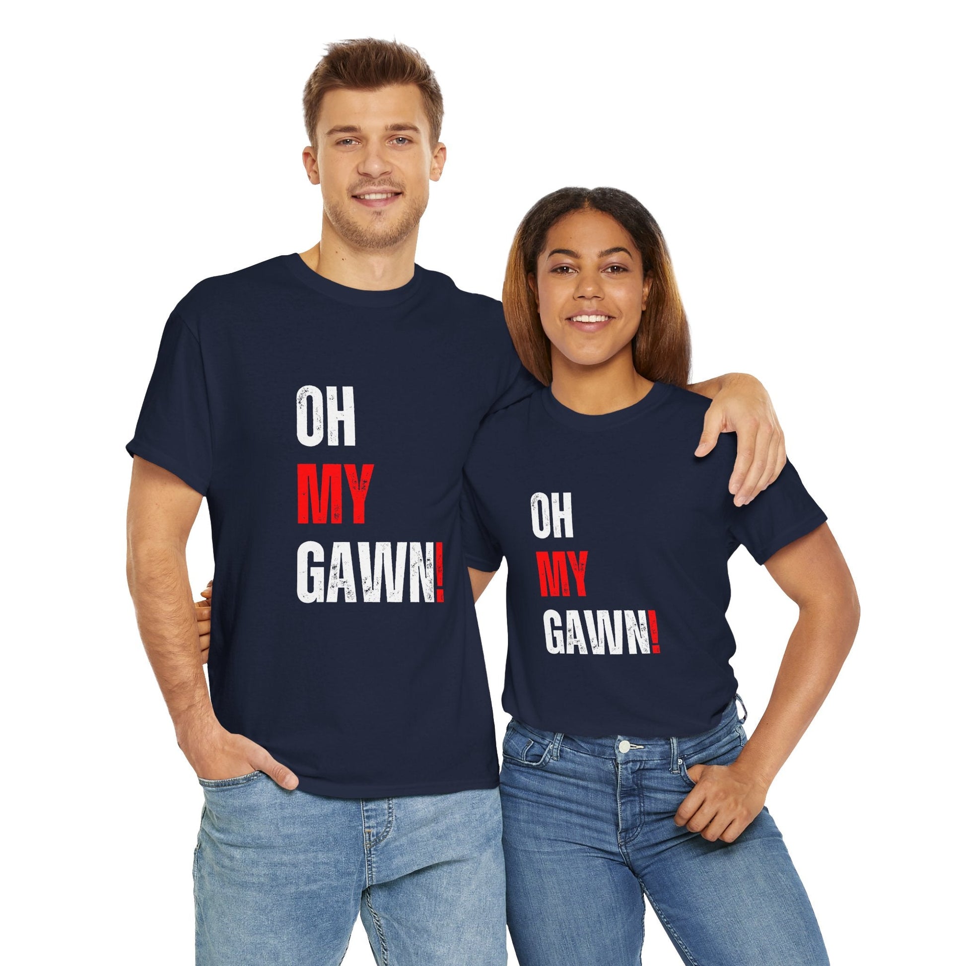 Oh My Gawn t-shirt – tribute to Max Gawn and Melbourne Football Club fans. Perfect AFL supporter gear for Dees supporters!