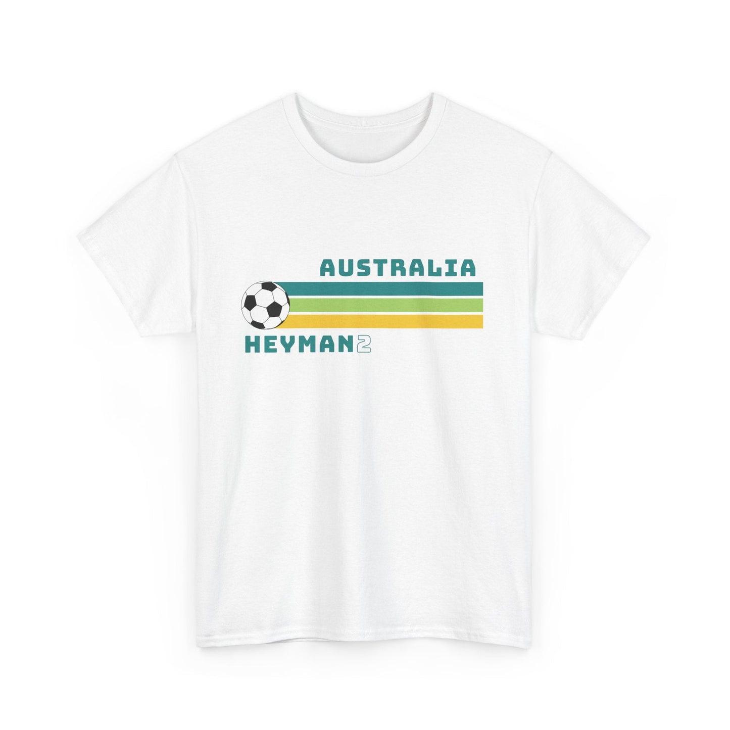 Classic Australia soccer tee featuring Matildas star Michelle Heyman
