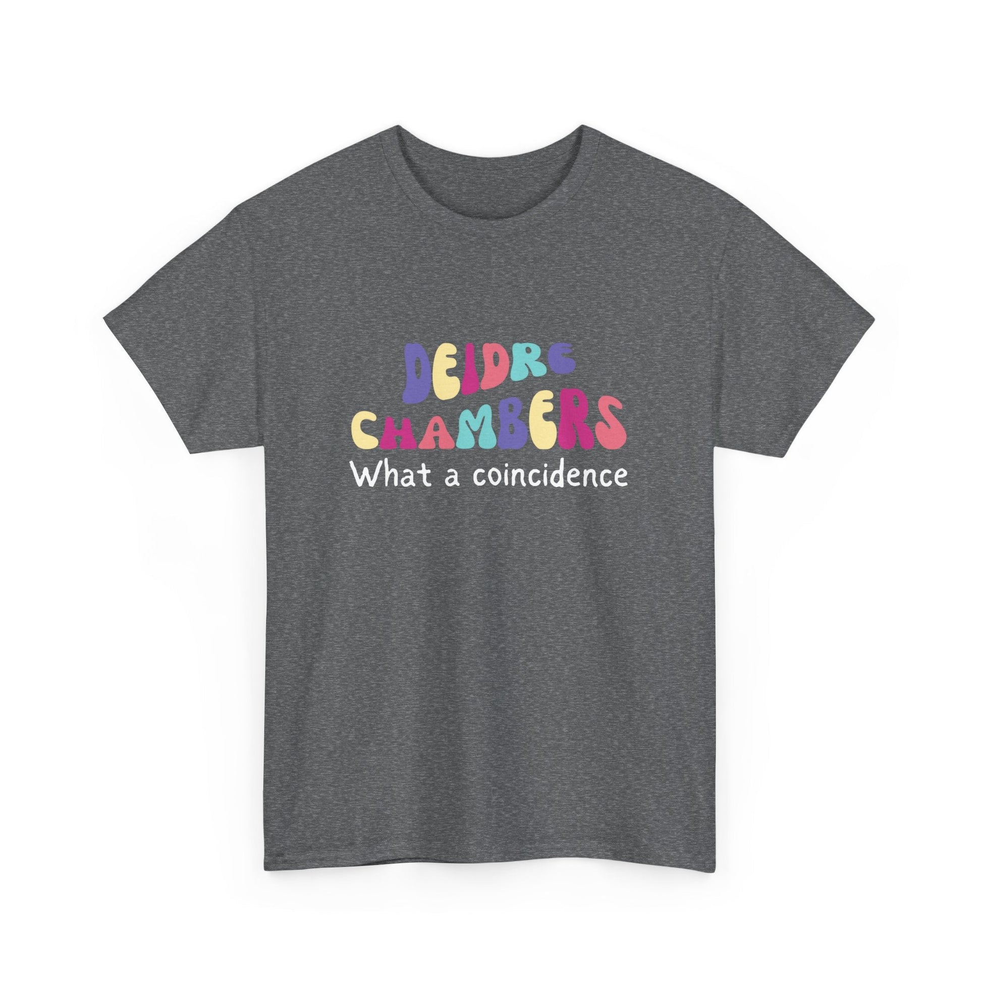 Muriel’s Wedding Fan Shirt – What a Coincidence Deidre Chambers Design