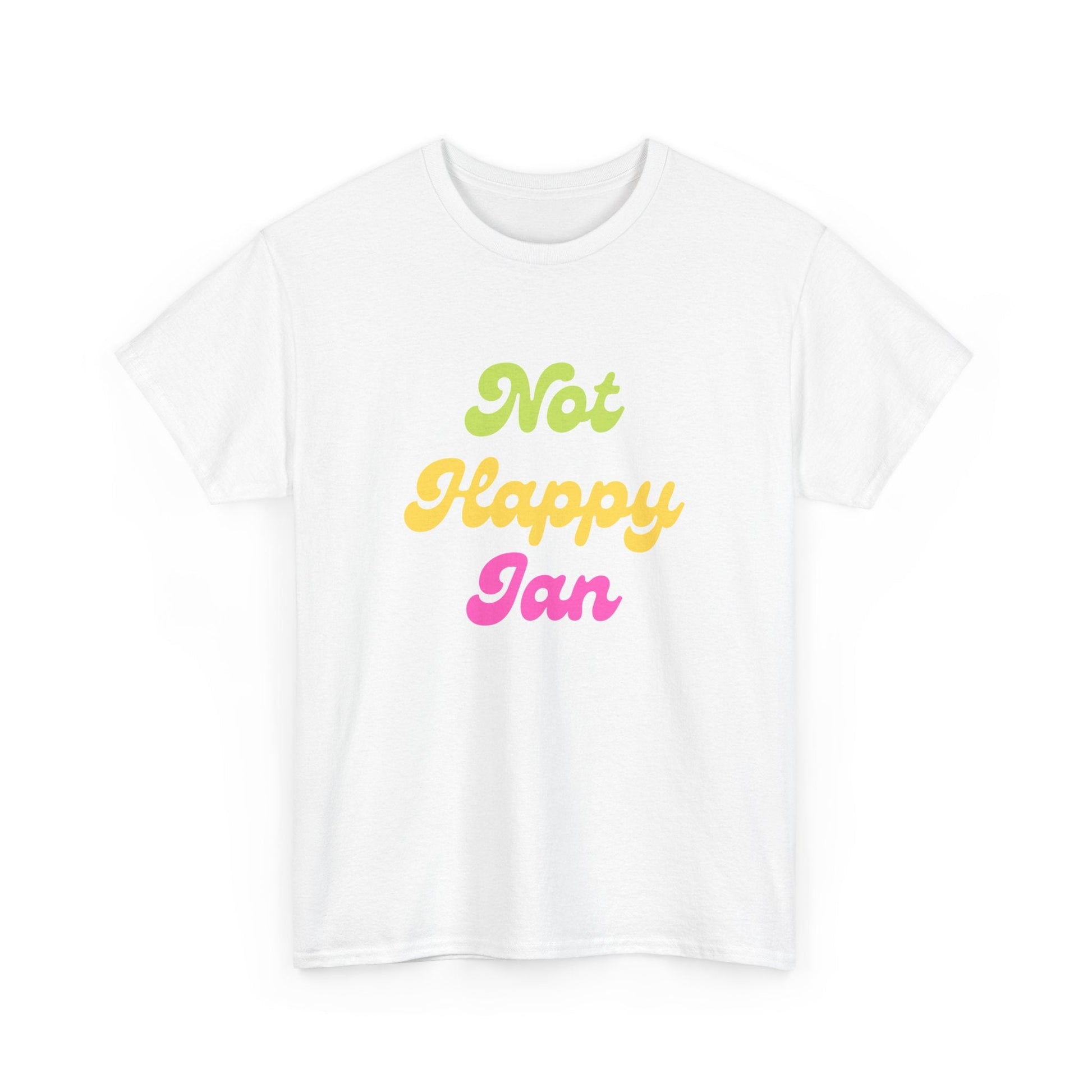 Throwback Yellow Pages ad shirt – ‘Not Happy Jan’ in retro design