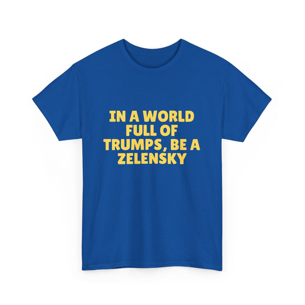 Pro Zelensky vs Trump t-shirt 