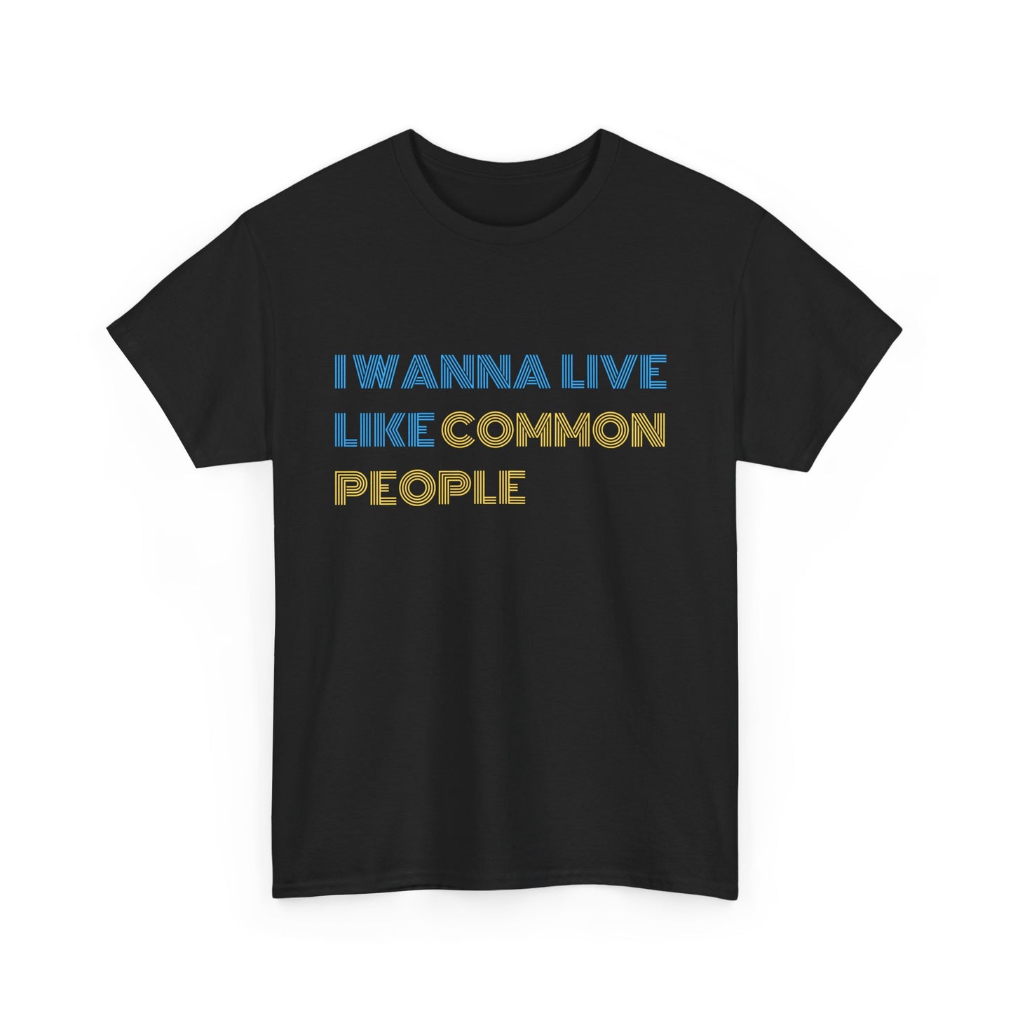 Pulp Common People t-shirt for Britpop fans